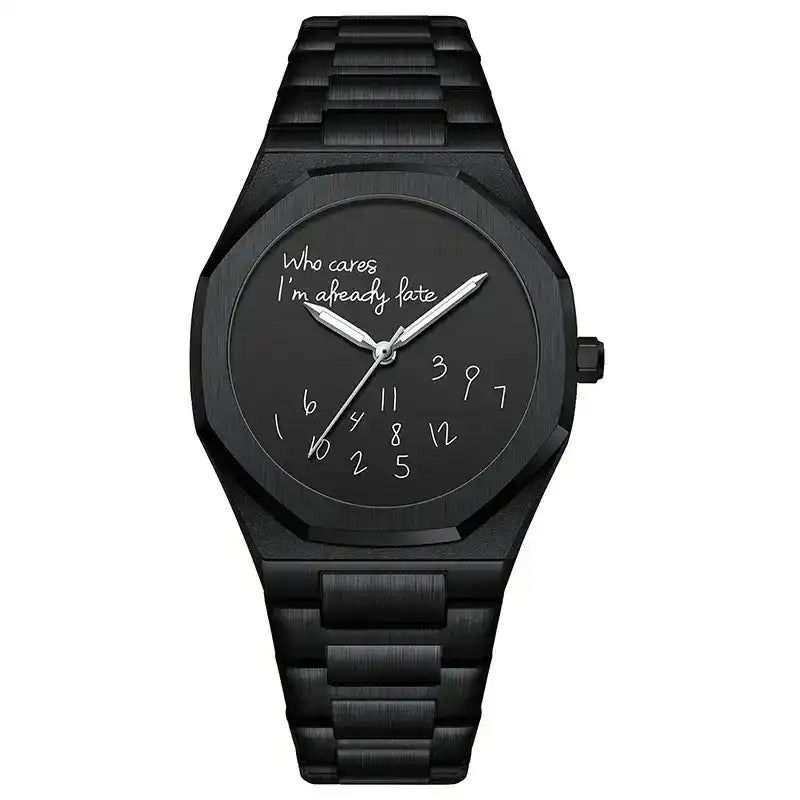 Vetro® "I'm Late" Obsidian