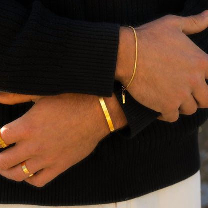 Unisize bracelet | 18K Gold